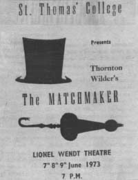 STC presents 'The Matchmaker'