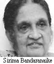 Mrs. Sirima Bandaranaike
