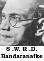 S. W. R. D. Bandaranaike