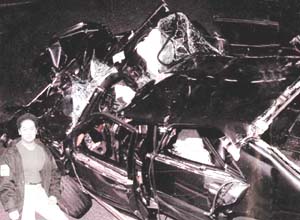 Diana's car crash