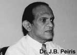 Dr. J. B. Peiris