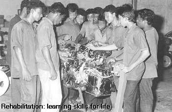 Rehabilitation: learning skills fot life