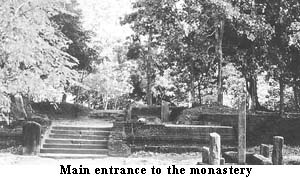 Main entrance to the monastery