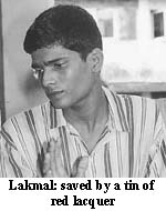 Lakmai: saved by a tin of red lacquer