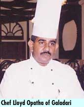 Chef Lloyed Opatha of Galadari