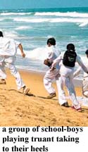 group of school boys