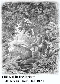 The Kill in the stream - JLK Van Dort, Del. 1870