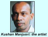 Artist Kushan Manjusri