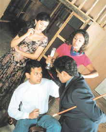 IAN HERFT, DAYAN CANDAPPA, NEIDRA WILLIAMS AND SHANUKI DE ALWIS
