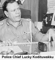 Police Chief Lucky Kodituwakku