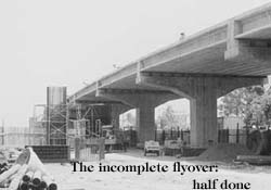 The incomplete flyover