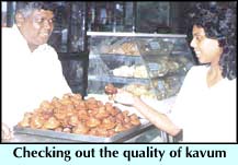 Checking out the quality of kavum