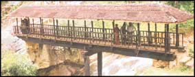 Believed to be the oldest surviving wooden bridge in the world, the Bogoda bridge dates back to the 1600s