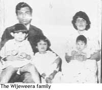 The Wijeweera family