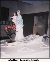 Mother Teresa's tomb